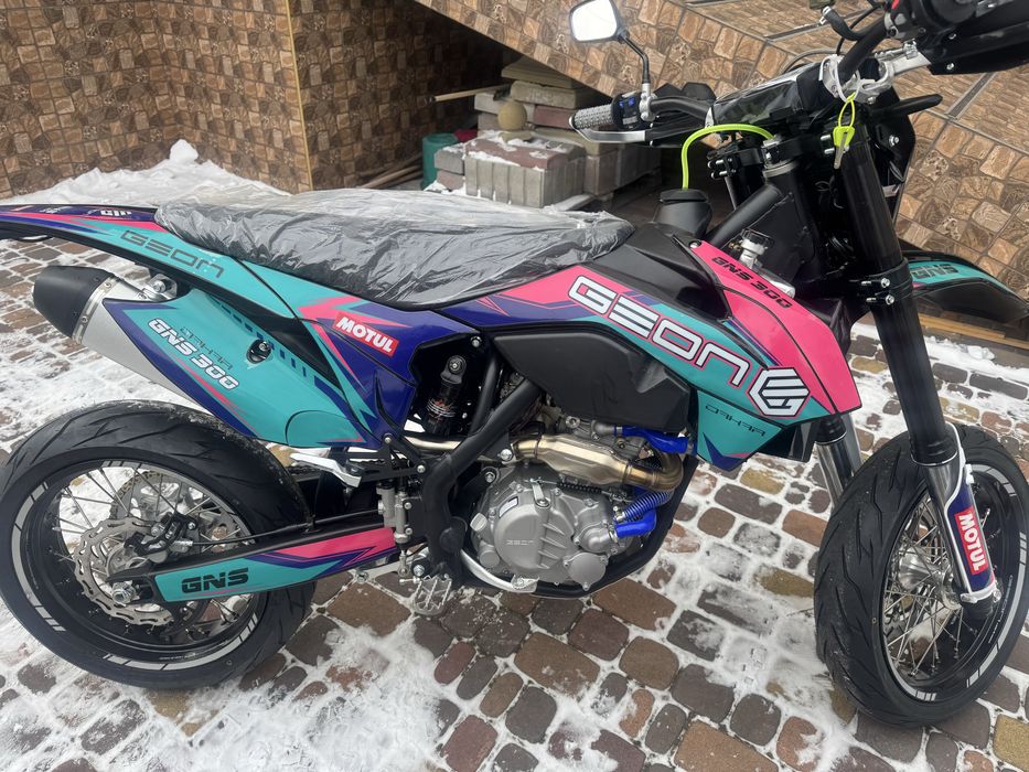 Мотоцикл Geon GNS 300 NB Motard 17/17 6 ст кпп