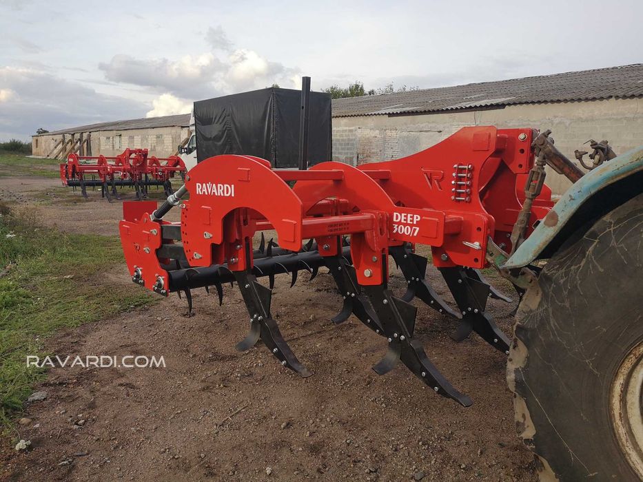 Глибокорозпушувач RAVARDI DEEP 300/7 Україна - Італія 3м Gaspardo ГРУ