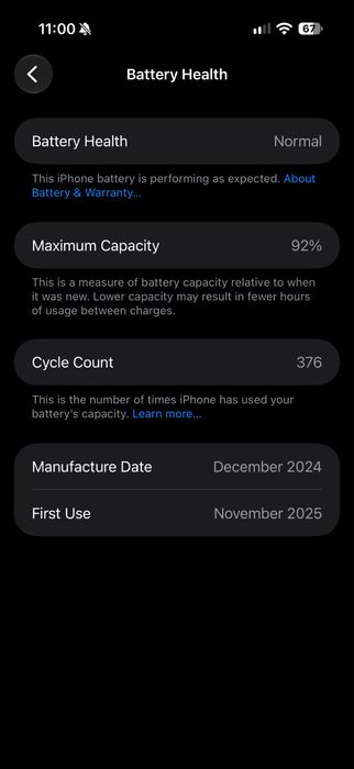 iPhone 16 Pro 256 na gwarancji