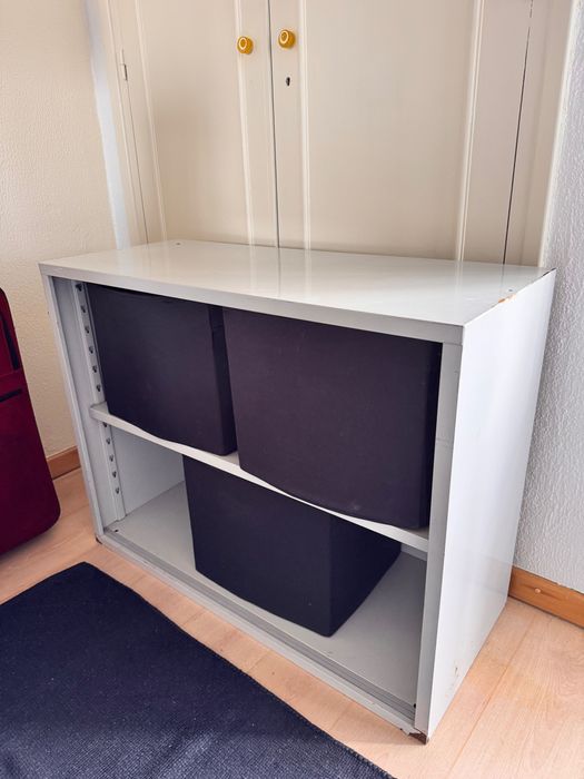 Móvel metálico de escritório Rall (baixo, aberto)