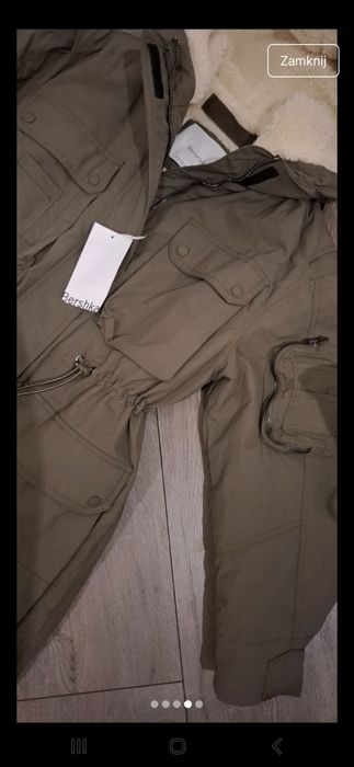 Płaszcz zimowy Bershka