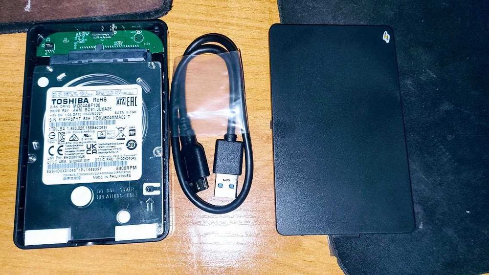 для ноутбука \ ПК  Зовнішній Жорсткий диск 1TB