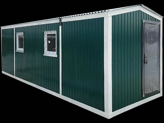 Бытовка 6×2.4 м | С электрикой и утеплением