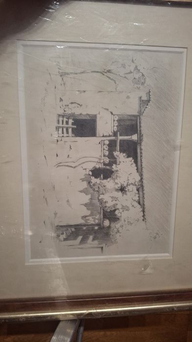 Quadro Alípio Brandão assinado excelente moldura