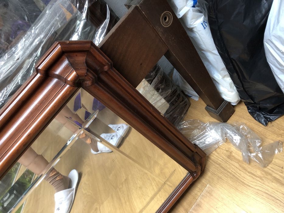 Epelho antigo em madeira