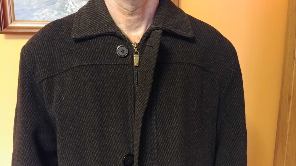 KURTKA męska zimowa XL na zamek  - jak nowa + gratis
