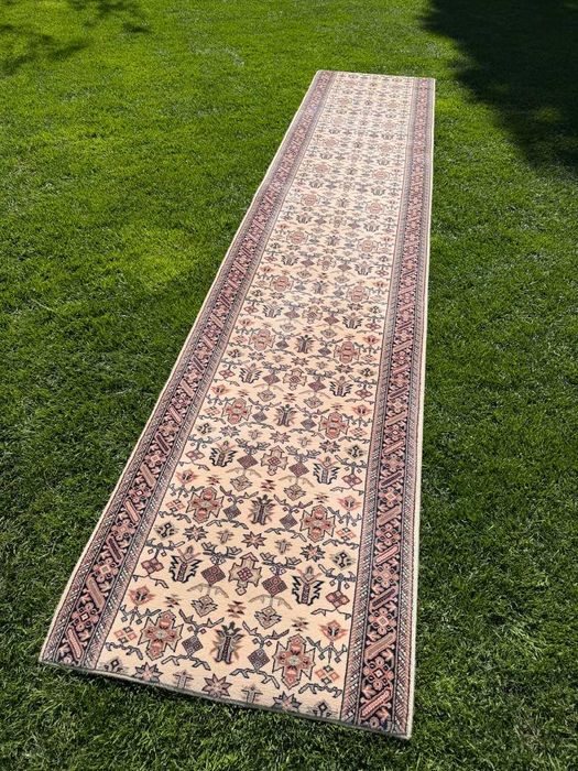 Nowy Chodnik Dywan Wełniany Kaszmirowy Perski od Osta Carpets 410x85 CM
