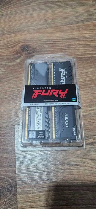Kingston FURY 32GB (2x16GB) 3200MHz CL16 Beast Black