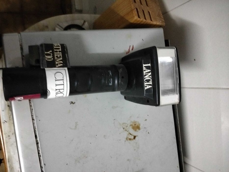 Flash máquina fotográfica antigo para coleção ou peças