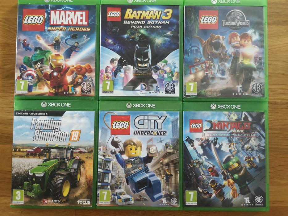Zestaw gier dla dzieci xbox one