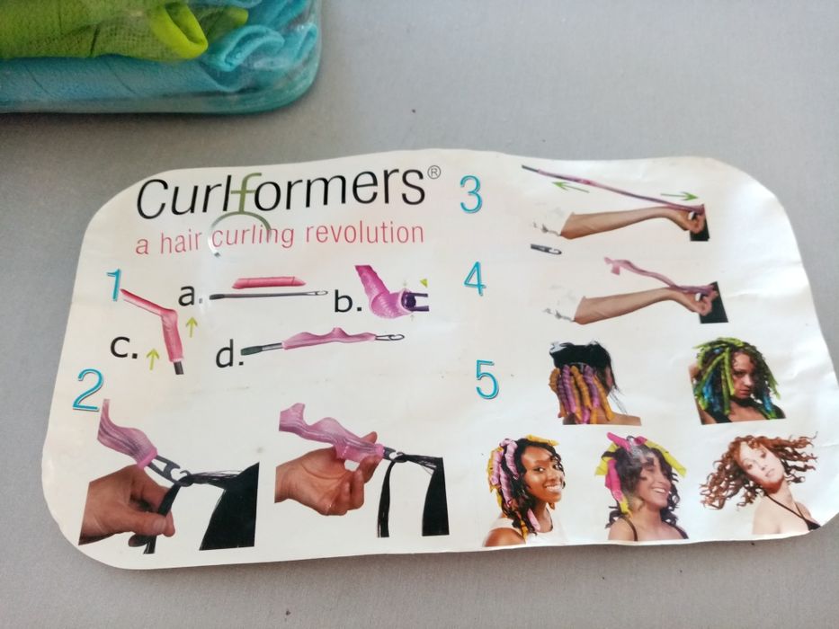 Curlformers ,rolos em pirâmide