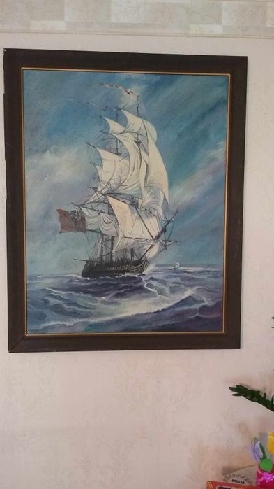 Obraz olejny duży 100x80
