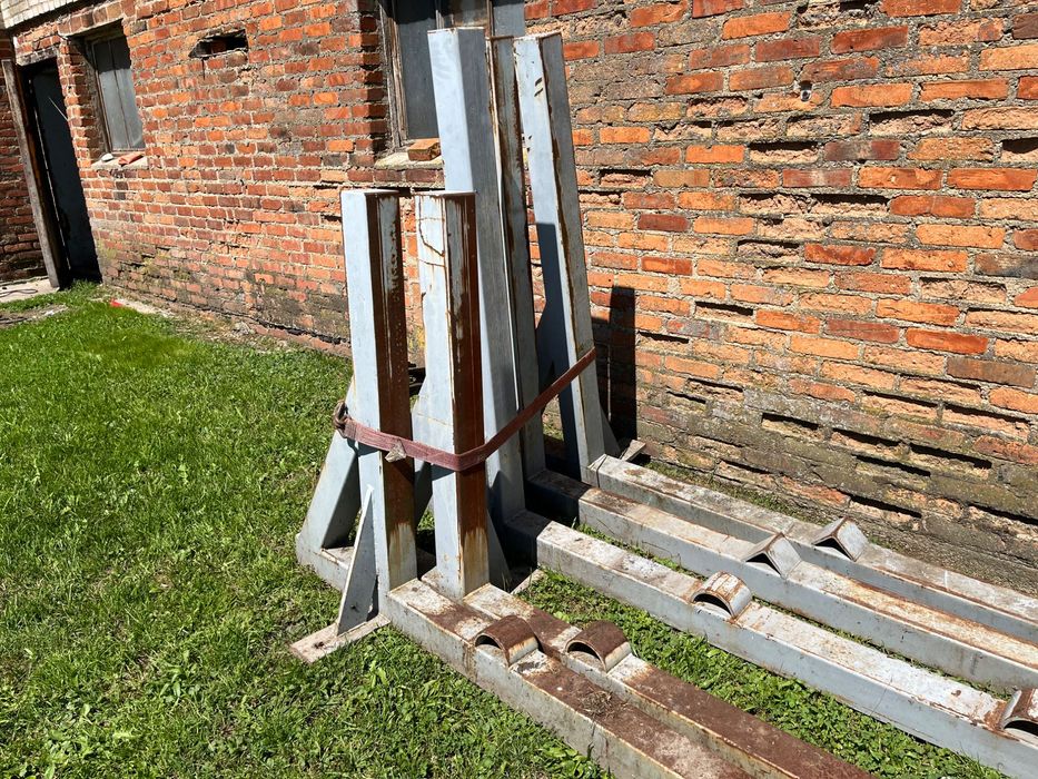 Elementy z profili 120/120 konstrukcja stalowa