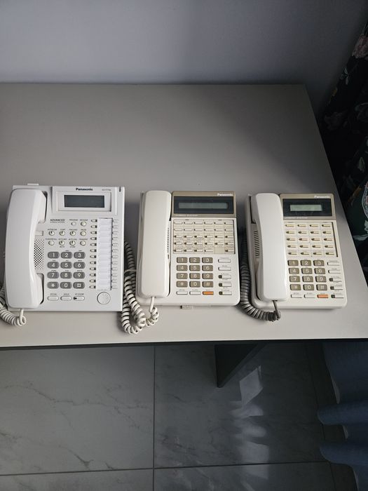 Telefony systemowe Panasonic.