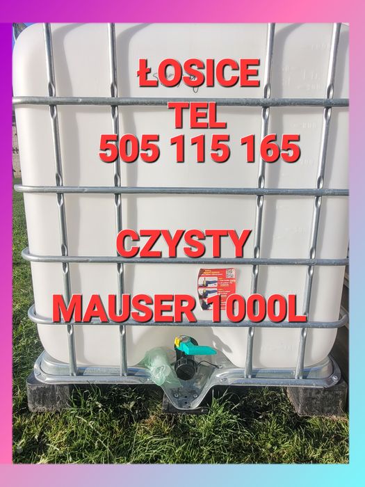 Zbiornik 1000 l Mauser
