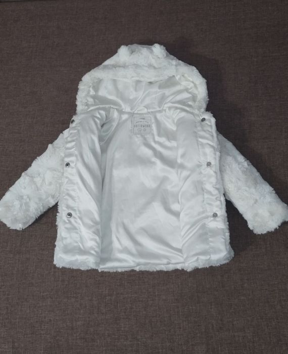Біла Шубка George для Маленької Принцеси (18-24 міс.+)
