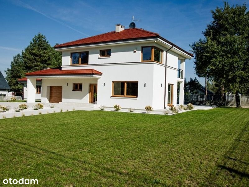 Nowoczesny dom wolnostojący – elegancja, komfort i spokój