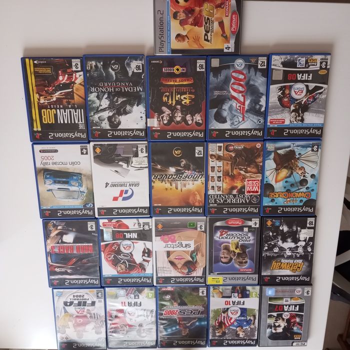 Lote de Jogos PlayStation 2