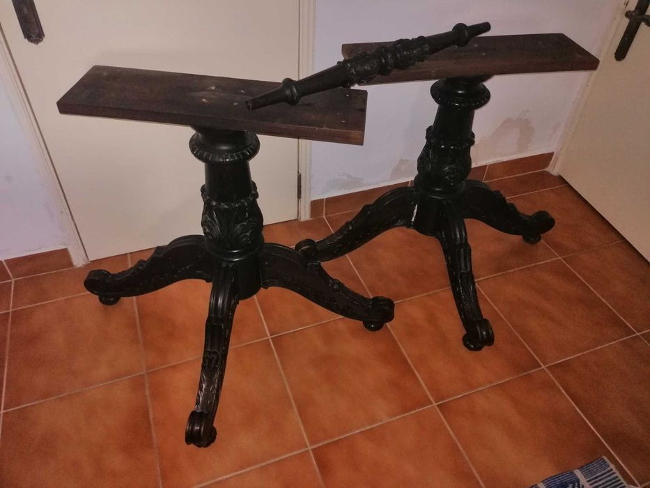 Mesa jantar extensível madeira maciça