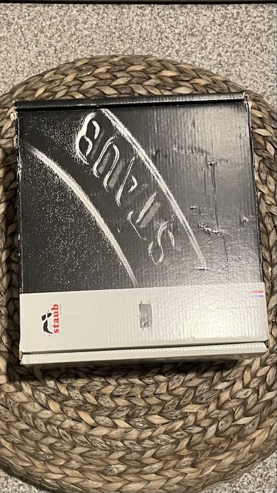 Conjunto STAUB para fondue 20cm, preto