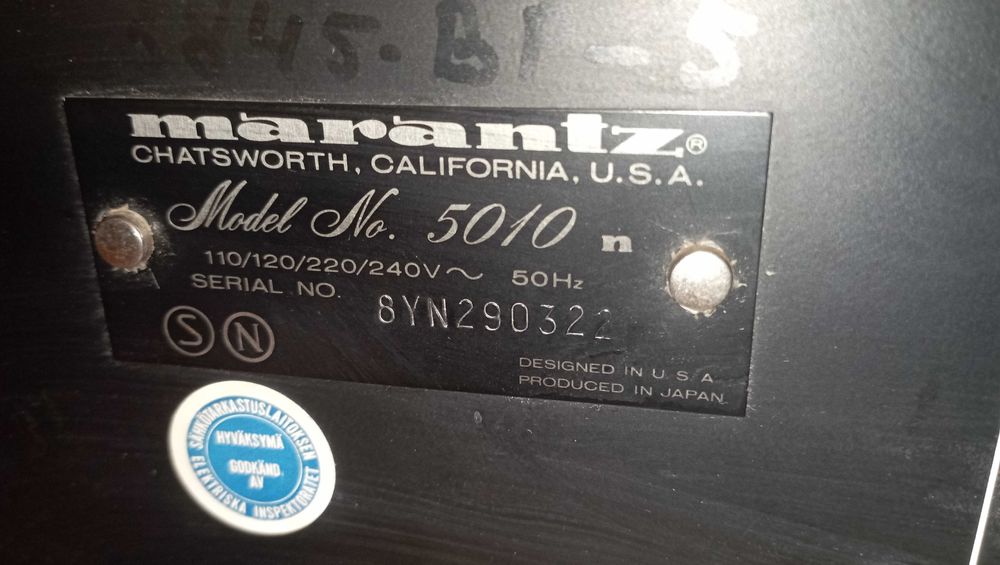 Deck Marantz 5010 amplituner PM 350