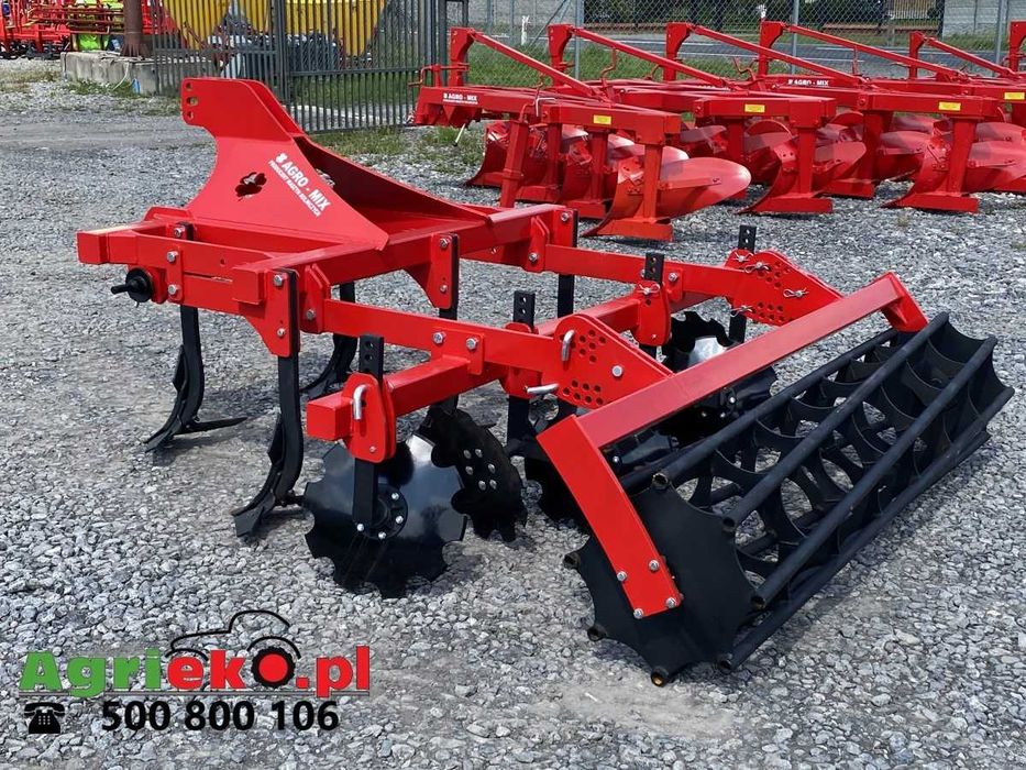 Agregat ścierniskowy, gruber, agregat podorywkowy Agro-mix