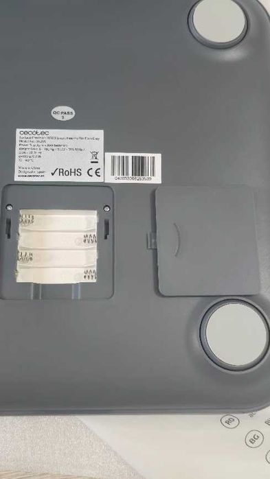 Waga elektroniczna łazienkowa Cecotec 10600 Smart Healthy Pro SZARA