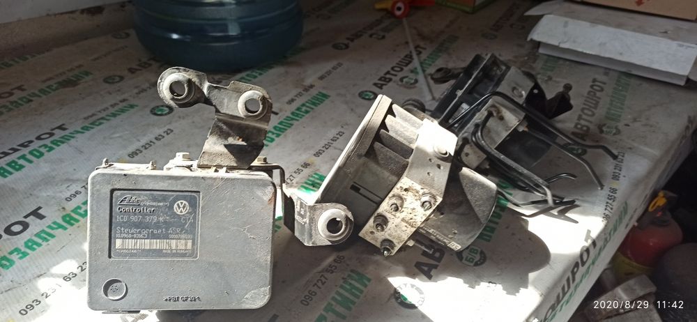блок абс шкода ABS АВС блок абс октавия фабия гольф 4