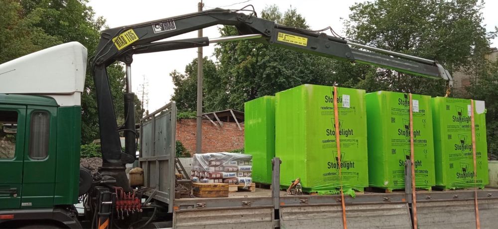 Кран-маніпулятор Ніжин. Вантажоперевезення Грузоперевозки Манипулятор