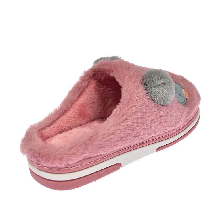 Kapcie zwierzaki pluszowe pantofle KP11C-1 róż rozm. 31