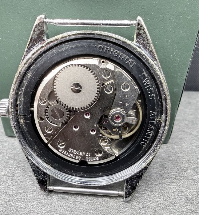 Atlantic worldmaster Mechanical Antichoc 17 Jawel. Lombard Łódź.