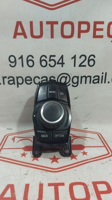 Comando Multifunções Joystick Idrive NAV Navegação Radio BMW F30 F80