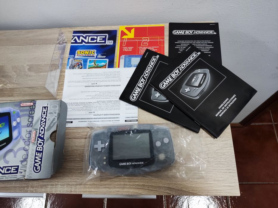Game Boy advance CIB mais 7 jogos