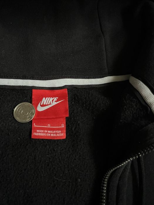 Nike original zip hoodie drill