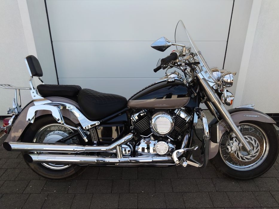 Motocykl YAMAHA XVS 650 Drag Star dużo dodatkow