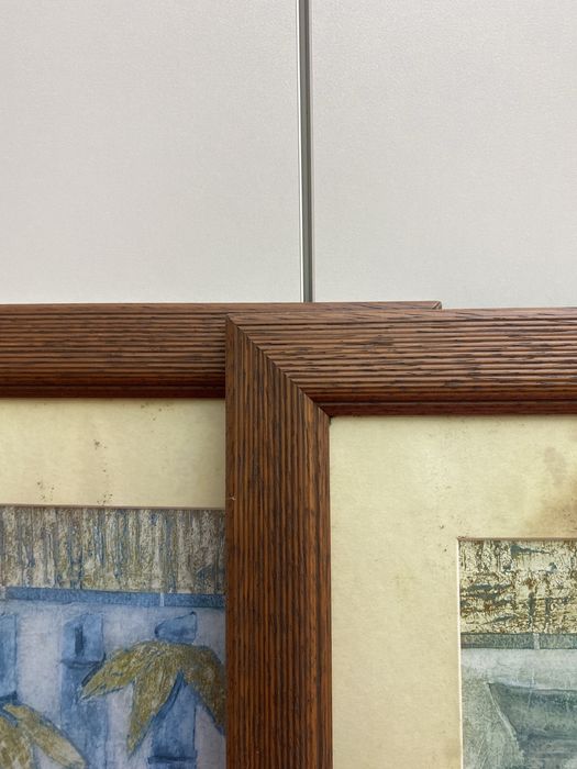 Molduras de madeira maciça