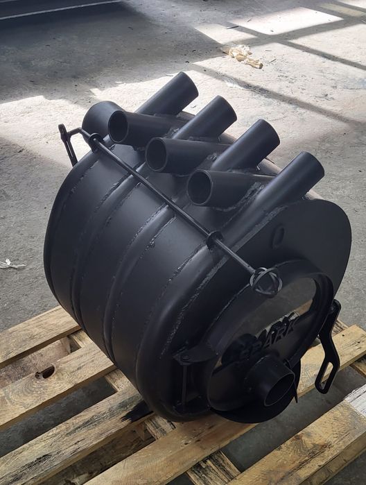 Булерян, буржуйка, чан, печі для бані.