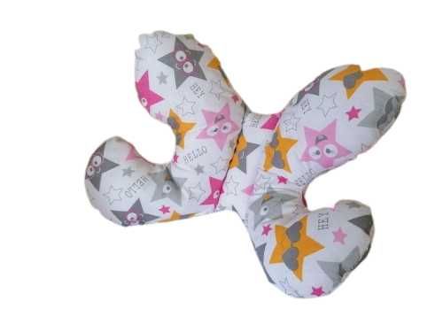 Poduszka antywstrząsowa dla noworodka motylek GWIAZDKI