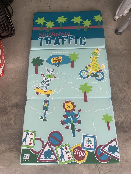 Colchao tripartido cama de viagem bebé marca zippy