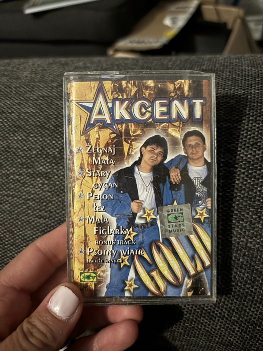 Kaseta magnetofonowa gold akcent