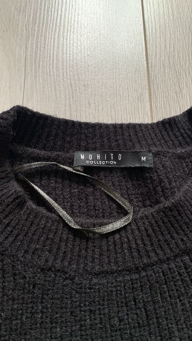 Сукня светр чорний, теплий р м