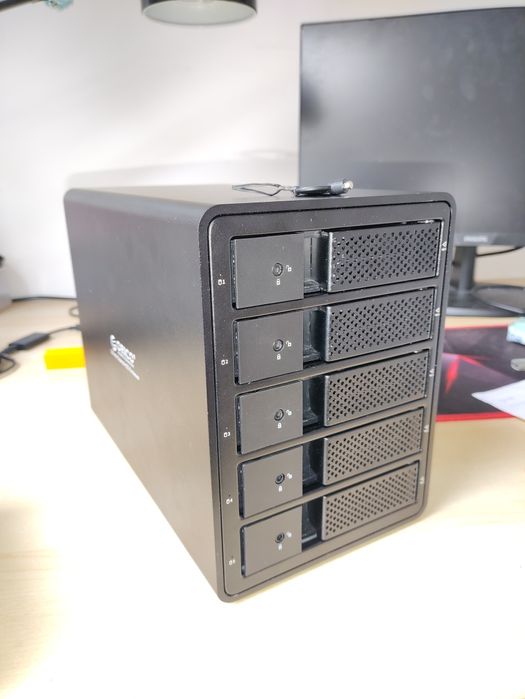 Obudowa dysków HDD 3,5" Orico 9558U3, 5 zatok, USB3.0, 110TB max