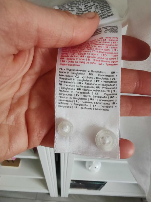 Koszula męska biała rozmiar M