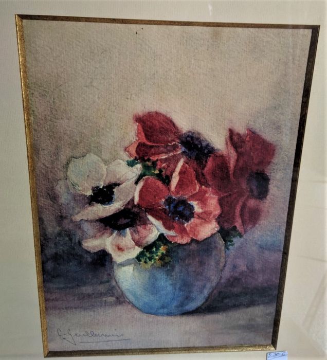 Quadro Natureza Morta Vaso Flores