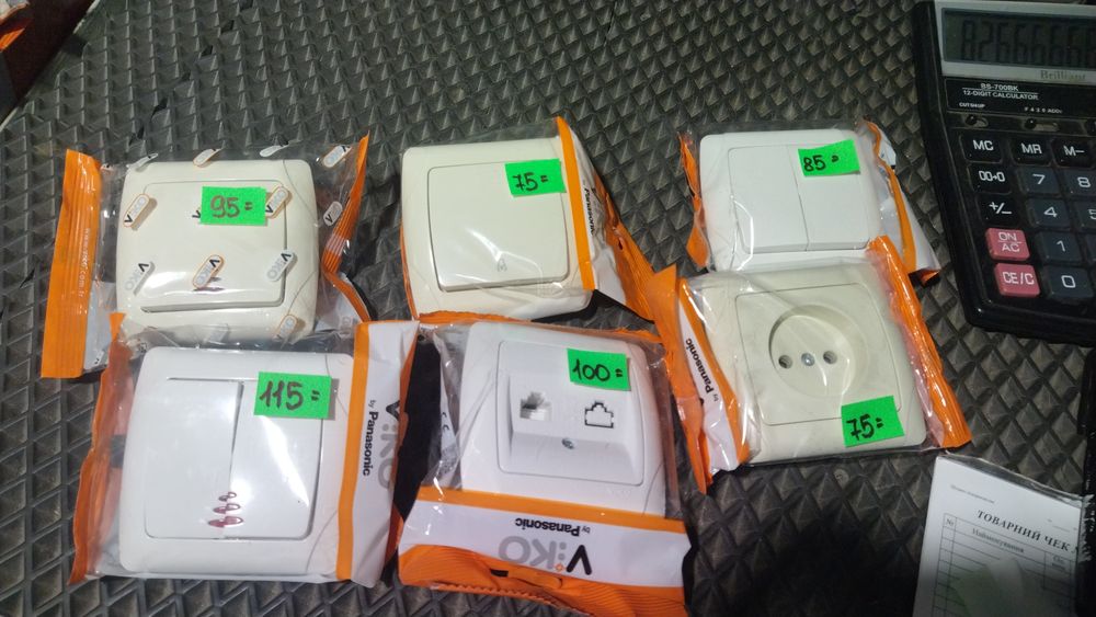 Фурнитура viko розетки выключатели