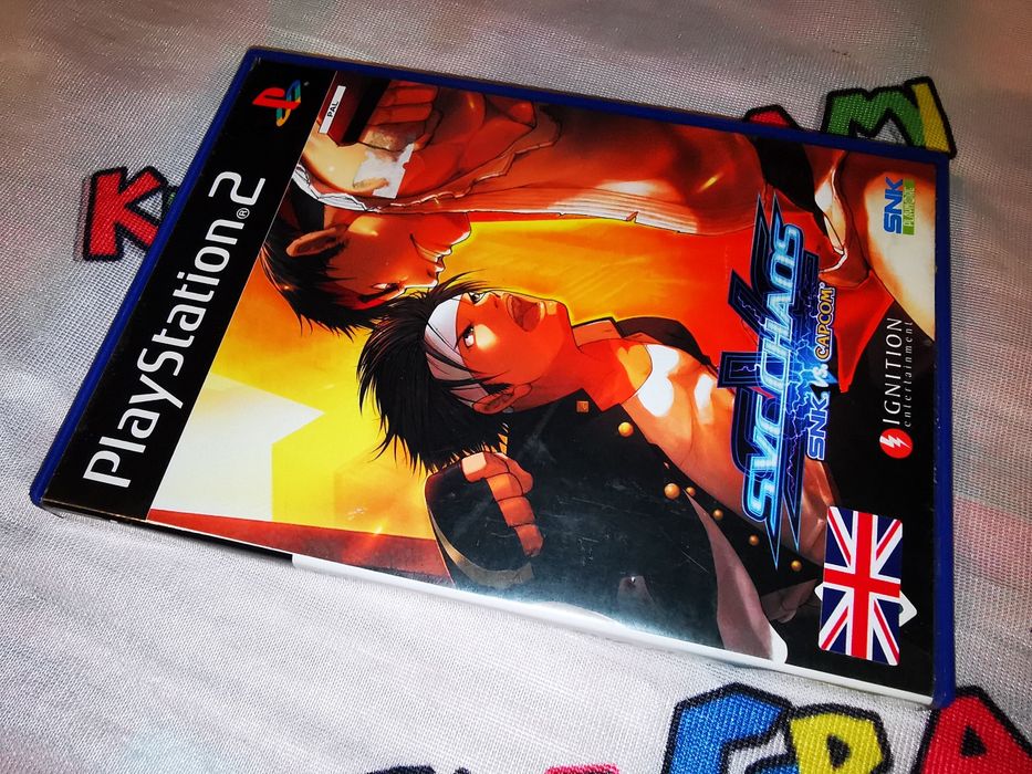 SNK vs Capcom SVC Chaos PS2 gra ANG (komplet stan BDB) rzadkość na rynku. SKLEP URSUS