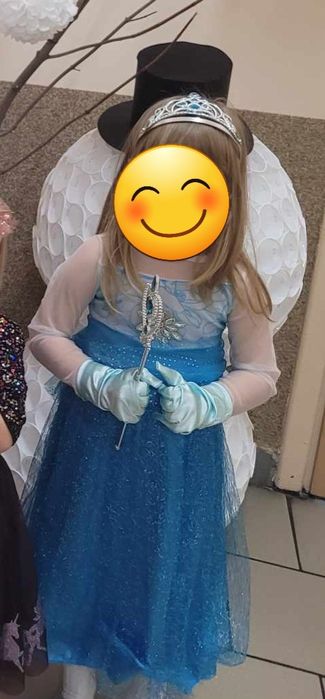 Sukienka Elzy Kraina Lodu rozm. 110/116