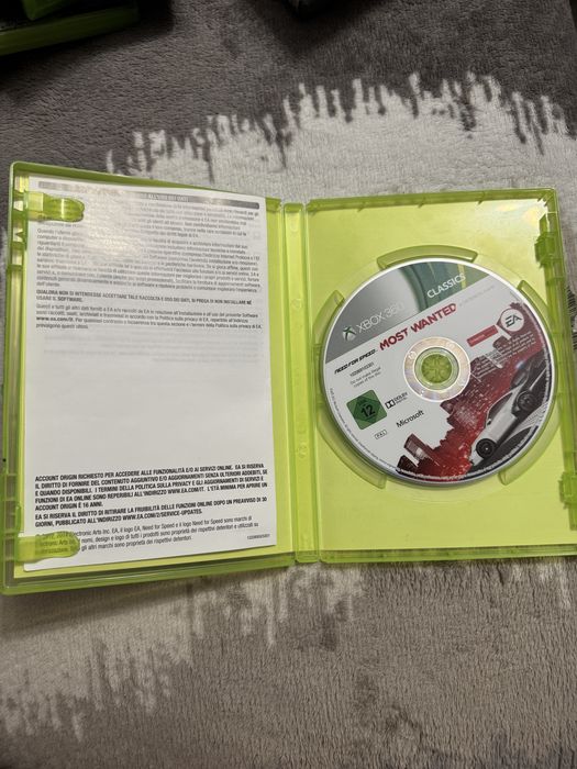 NFS Most Wanted Xbox 360