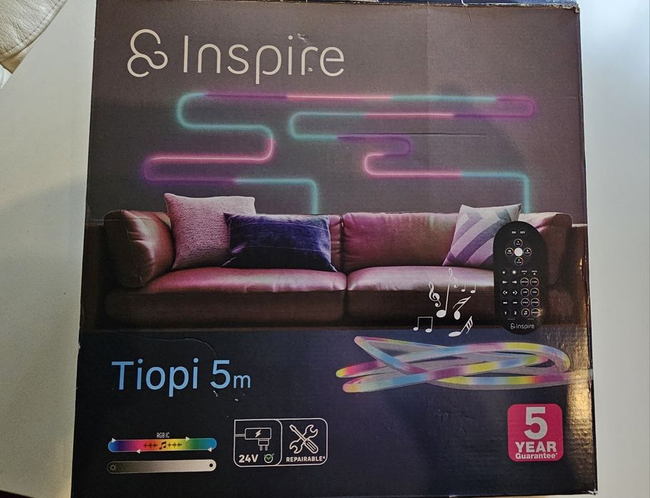 Taśma LED Neon RGB Music 5 m IP20 Tiopi Inspire