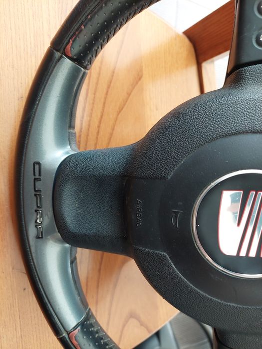 Volante seat ibiza cupra 6l original completo